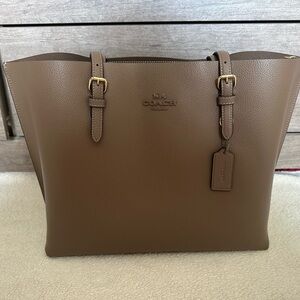 Coach Leather Tote Bag